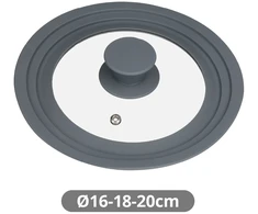 Universalus keptuvės dangtis 16/18/20 cm, 401015008, Vassary