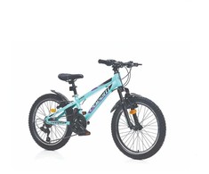 Vaikiškas dviratis 20" Corelli TopVelo Dynamic, aliuminio rėmas, žalia/juoda/violetinė