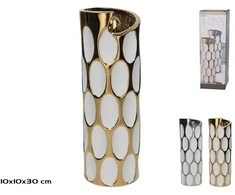 Vaza 10 x 30 cm, 2 rūšių, 30 x 10 x 10 cm, DECORLIFE