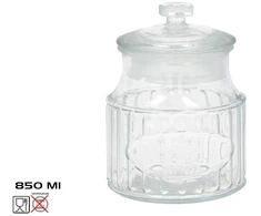 Vintage stiklinis indas, 0.85 l, 11.50 x 11.50 x 16.00, KITCHEN&amp;GO