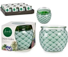 Acorde Aromatizuota žvakė Eglė Žalia stiklas Vaškas Stiklas