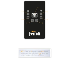 Ferroli Elektrinis katilas TOR 6