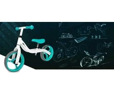 Aliuminis balansinis dviratukas Egaleco Aliuminio Cyan