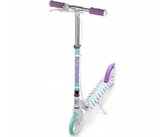 Aliuminis paspirtukas RAVEN PASTELLE su dideliais 20 cm. ratais Handbrake
