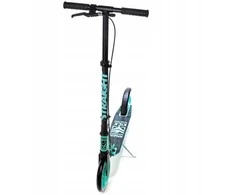 Aliuminis paspirtukas RAVEN STRAIGHT MINT su dideliais 20 cm. ratais Handbrake