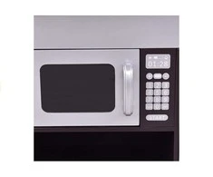 Daugiafunkcinė moderni medinė virtuvėlė Sidabrinis Kitchen