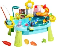 Jokomisiada Large Vanduo Play Table Playground Slide 40 pcs Creative Play ZA6135