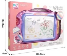 Dvipusė piešimo lenta 2*1 „Graffiti“
