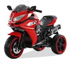 Elektrinis vaikiškas triratis motociklas "Speed 1200GS" (raudonas)