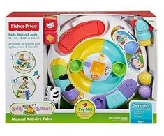 Fisher Price edukacinis žaidimų staliukas „Safari“