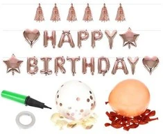 Gimtadienio aksesuarų rinkinys "Happy Birthday"