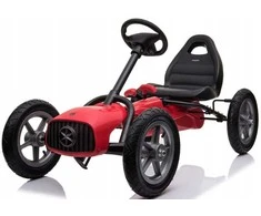 Dėlionė Baby Mix Go-kart Buggy pripučiami ratai, raudona