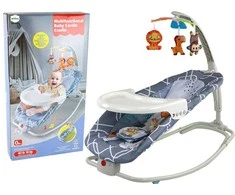 Lean Toys Gultukas -Vibro kėdutė Žirafa 2*1