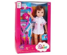 Lėlytė Elaine slaugytoja 31cm.