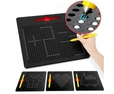 Kruzzel Lenta + magnetiniai rutuliukai + rašiklis su magnetu