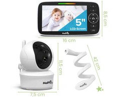 Malplay Mobili auklė NannyEye Complex LCD 5.0 HD