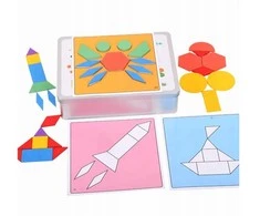 Mokomoji Montessori magnetinė dėlionė