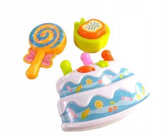 Daugiafunkcinis interaktyvus staliukas Baby Learning table, įvairių spalvų