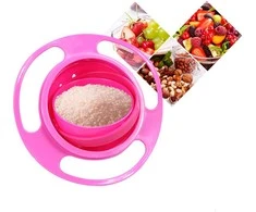 Neišsiliejantis maitinimo dubuo GYRO BOWL ROSE