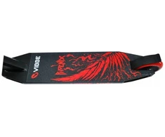 Paspirtukas Phoenix 100mm ABEC9, Raudona
