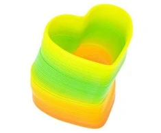 Plastikinė spyruoklė Vaivorykštė