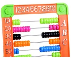 Jokomisiada Plastikinis mokyklinis abakasas ZA1358