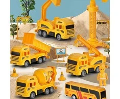 Statybinių transporto priemonių rinkinys 18 vnt.