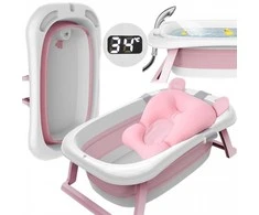 Sulankstoma vonia Toma Bath &amp; Care, rožinė