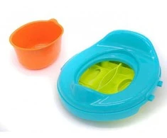 Sulankstomas naktipuodis 3in1 "Travel Potty" mėlynas