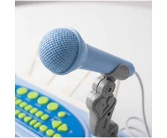 Malplay Vaikiškas pianinas 37 klavišų su mikrofonu, mėlynas, USB, MP3