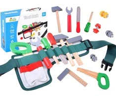 Vaikiškas statybininko įrankių diržas su priedais ,,Tool Belt"