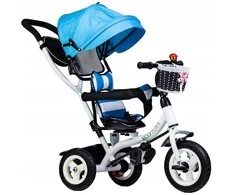 Blue Vaikiškas triratukas Ecotoys Mėlyna/Baltas
