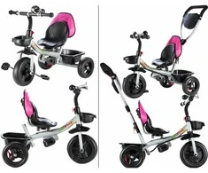 Vaikiškas triratukas Malplay Kids Twist Rose
