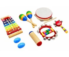 Vaikiškų muzikos instrumentų rinkinys