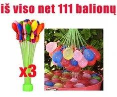 Vandens Bombų - Balionų Rinkinys 111vnt.