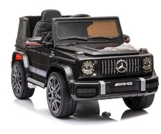 Vienvietis elektromobilis Mercedes G63 AMG 4x4, baltas