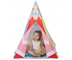 Žaidimų palapinė – lavinimo kilimėlis, tipis WIGWAM 2in1