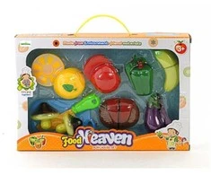 Žaislinės pjaustomos daržovės ir vaisiai Heaven