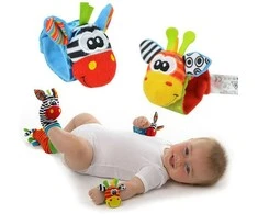 Baby rattles - set of 4 Kruzzel 25068