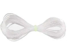 Elastingi siūlai Nr. 60 karoliukų vėrimui RainBow® VERA V60 3 m, skaidrūs