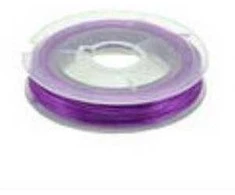 Elastingieij siūlai Nr. 50 karoliukų vėrimui RainBow® VERA V50 10 m, spalva violetinė