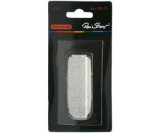 Elastiniai siūlai (apvyniota gumutė) Nr.42 RainBow® RB-15 20 m, spalva balta