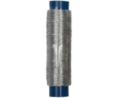 Metalizuoti siuvinėjimo siūlai Nr. 120 RainBow® 100 m, spalva sidabro