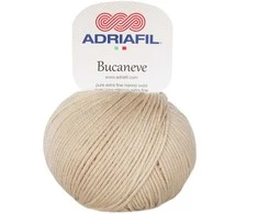 Mezgimo siūlai Adriafil Bucaneve 50 g , spalva 85