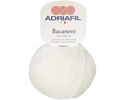 Mezgimo siūlai Adriafil Bucaneve 50 g , spalva 11