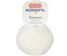 Mezgimo siūlai Adriafil Bucaneve 50 g , spalva 11