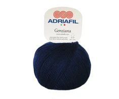 Mezgimo siūlai Adriafil Genziana 50 g, spalva 22
