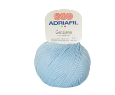 Mezgimo siūlai Adriafil Genziana 50 g, spalva 09
