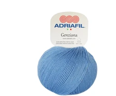 Mezgimo siūlai Adriafil Genziana 50 g, spalva 33