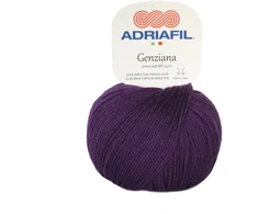 Mezgimo siūlai Adriafil Genziana 50 g, spalva 43